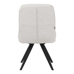 Scaun Rotativ, Novo, Alb, 50x65.5x90 cm - Img 5