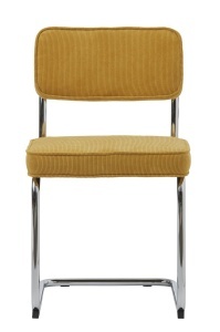 Scaun RUPERT, Galben, 53x84x50 cm - Img 2
