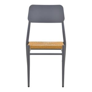 Scaun Stivuibil, Giardino, Antracit, 56x45x82 cm - Img 5