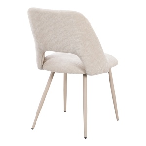 Set 5 piese Masa dining si Scaune Nelda Olven, Bej, 58x44x82 cm - Img 6