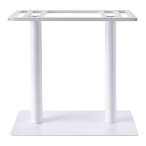 Suport blat masa, Soign, Alb, 40x80x108 cm - Img 2