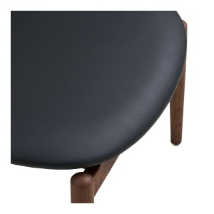 Taburet Olvera, Maro inchis, 43x53.5x38 cm - Img 3