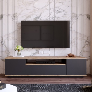 Έπιπλο TV Fr7 Ανθρακί 180x44.6x44.5 cm