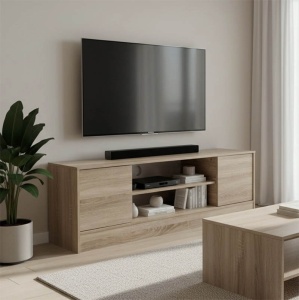 Έπιπλο TV Sasa Sonoma 120x35x41.5 cm