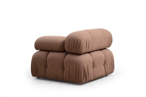 Αρθρωτός καναπές Bubble 1R Καφέ 95x95x75 cm - Img 2