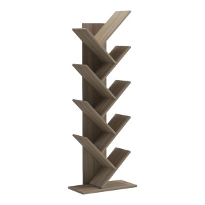 Βιβλιοθήκη Fyllo, Sonoma, 50x25x141.5 cm