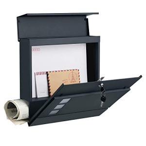 Γραμματοκιβώτιο, Songmics, Γκρι, 37x10.5x37 cm - Img 4