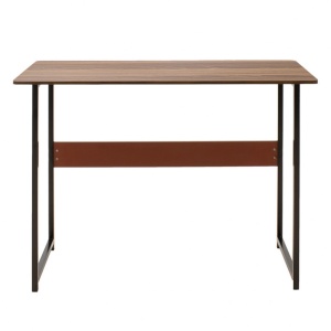 Γραφείο Fulk Walnut - Μαύρο 100x48x72 cm - Img 2