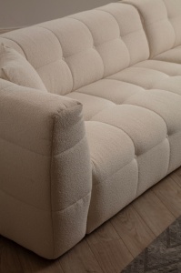 Δεξιός Modular Γωνιακός Καναπές Cady Μπεζ 300x150x72 cm - Img 3