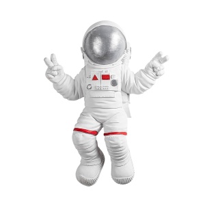 Διακοσμητικό Τοίχου Yak-001 Astronaut, Λευκό, 35x47x10 cm - Img 9