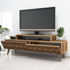 Έπιπλο TV City-Walnut - Img 2