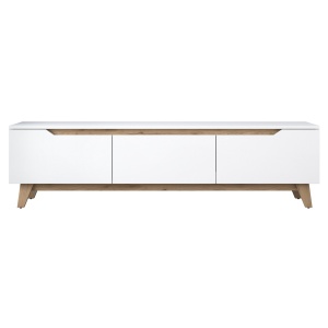 Έπιπλο TV D1 Λευκό 180x35x48.6 cm - Img 7