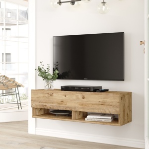 Έπιπλο TV Fr13 Φυσικό 100x29.1x31.6 cm - Img 2