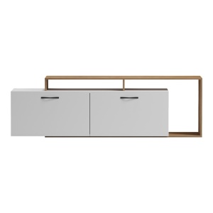 Έπιπλο TV Tobler Λευκό 170x40x53 cm - Img 3