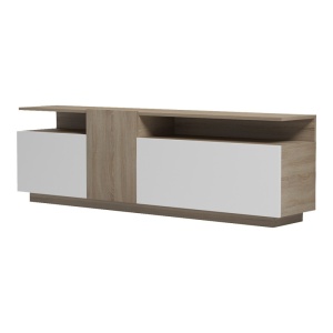 Έπιπλο TV Vendora Λευκό 150x29.5x46.3 cm - Img 5