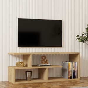 Έπιπλο TV Waldo Pako World Φυσικό 100x29.5x40 cm - Img 2