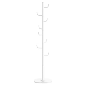 Επιτοίχια Κρεμάστρα Λευκή Songmics 40x40x175.3 cm