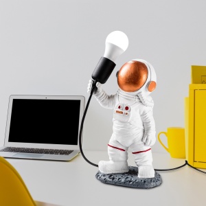 Επιτραπέζιο φωτιστικό Astronaut Πολύχρωμο 20x32x15 cm - Img 5