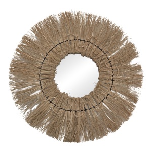 Καθρέφτης Alper Boho Pako World Natural 60x60x6 cm