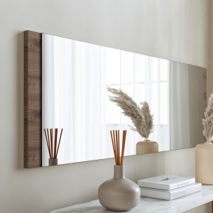 Καθρέφτης Boy Aynasi Dekoratif Basic Ceviz 40x120 - Img 2