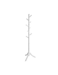 Καλόγερος Vasagle, 8 Γάντζοι, Λευκό, RCR60WT, 47 x 47 x 175 cm