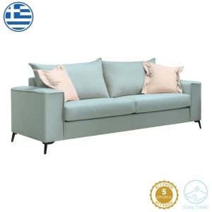 Καναπές 3 θέσεων Verona 3 Pako World Ανοιχτό Πράσινο 225x93x100 cm