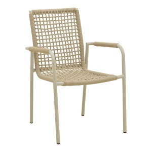Καρέκλα κήπου, Esence, Μπεζ, 56x61.5x87.5 cm