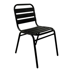 Καρέκλα κήπου Sussie Μαύρο 45x62x76 cm