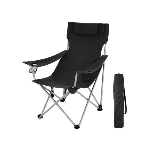 Καρέκλα camping Songmics Μαύρο 81x70x91 cm