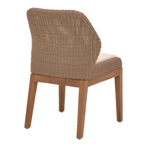 Καρέκλα κήπου Swinton Boho Pako World Natural 53x63x86 cm - Img 2