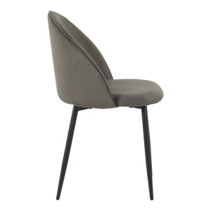 Καρέκλα Perch Ανθρακί 50x43x82 cm - Img 3
