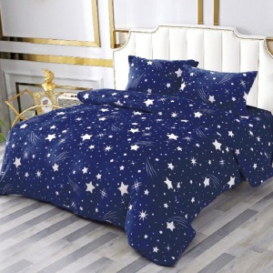 Κλινοσκεπάσματα με Λάστιχο 180x200 Comet Blue (Cocolino)