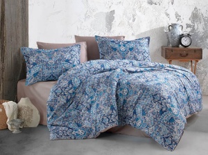 Κλινοσκεπάσματα Apollo Blue (Σατέν Deluxe)