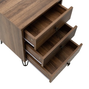 Κομοδίνο Boho Walnut 40x40x59 cm - Img 5