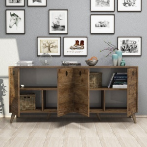 Κονσόλα Elite 1610 Walnut - Img 3