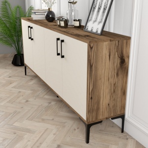Κονσόλα Kiev Walnut-Cream - Img 4