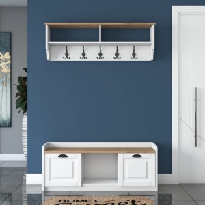 Κρεμάστρα Εισόδου P2 - 1636 - Walnut - Img 3