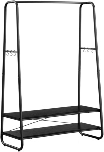 Κρεμάστρα Vasagle Μαύρο 100x45x160 cm