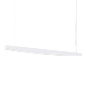 Κρεμαστό φωτιστικό LED Jorun 150, Λευκό, 3000K, 150x3x210 cm