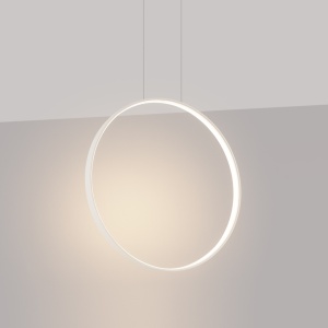 Κρεμαστό φωτιστικό LED Rio 55, Μπεζ, 3000K, 55x16x150 cm - Img 3