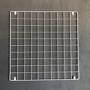 Μεταλλικό Διακοσμητικό Τοίχου WR006, Λευκό, 60x60x3 cm - Img 4