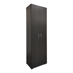 Ντουλάπα με 2 Πόρτες Racka Σκούρο Γκρι 58x34x186 cm