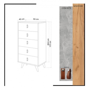 Ντουλάπα Dresser Spanze - Img 4