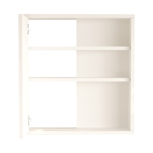 Ντουλάπι Μπάνιου με Καθρέφτη Bagno, Pako World, Λευκό, 60x14x63 cm - Img 4