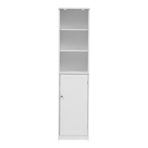 Ντουλάπι, Desilia, Pako, Λευκό 37x30x160 cm - Img 5