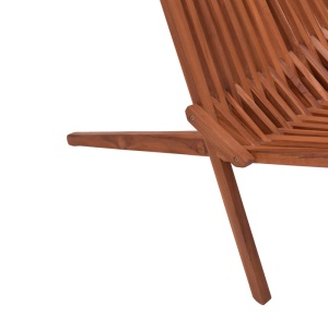 Ξαπλώστρα κήπου Chaise Boho Pako World Φυσικό 101x63x80cm - Img 7
