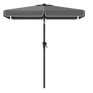 Ομπρέλα κήπου Songmics Γκρι 200x150x230 cm - Img 2