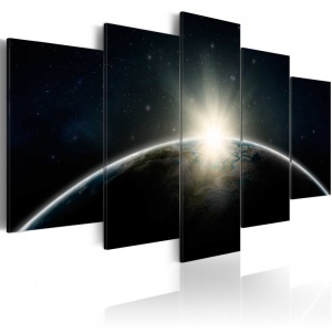 Πίνακας - Blue planet - Earth 100x50 cm