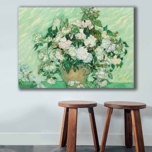 Πίνακας Camellia Dawn Πολύχρωμο 70x100 cm