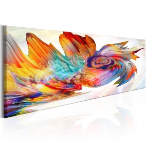 Πίνακας - Colourful Cyclone 120x40 cm